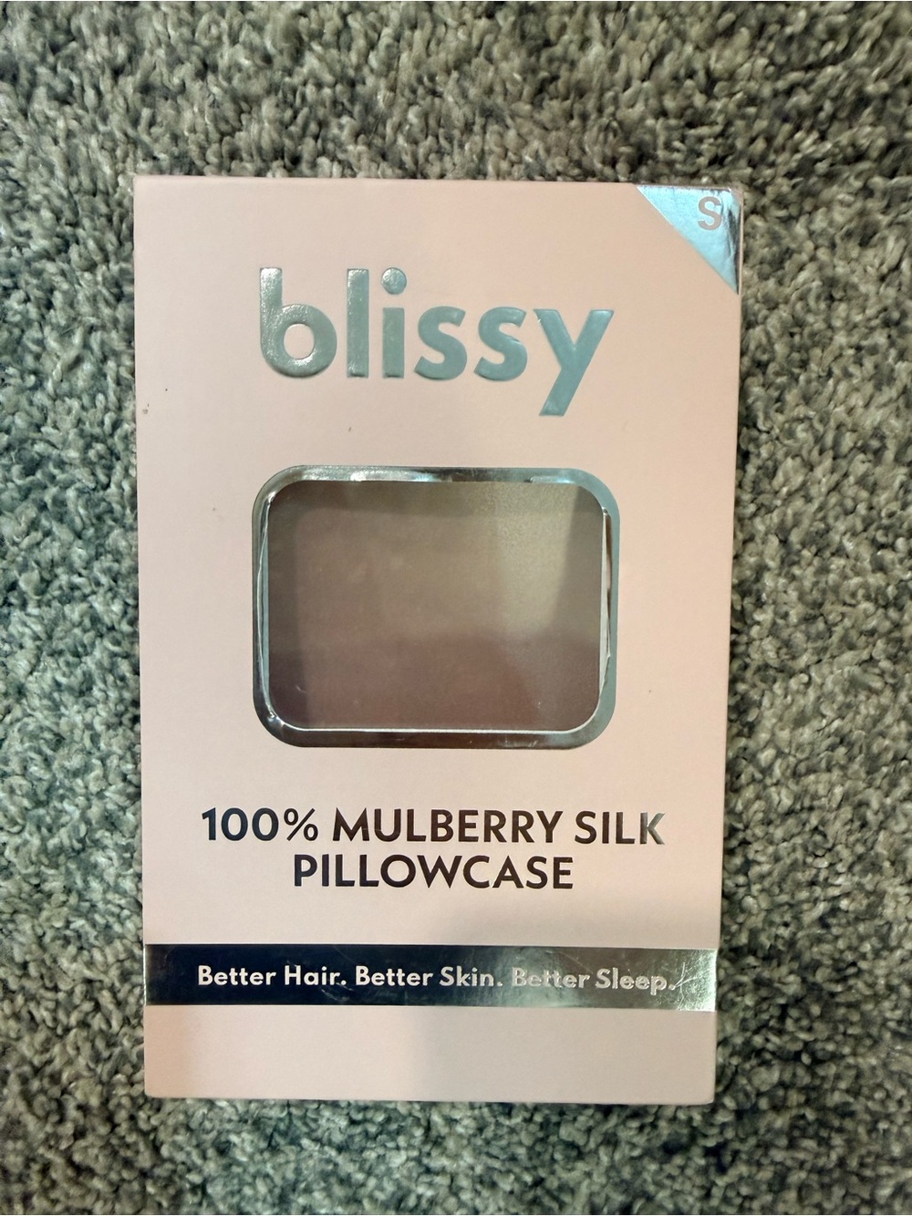 Blissy - 100% Mulberry Silk Pillowcase - Blush Pink